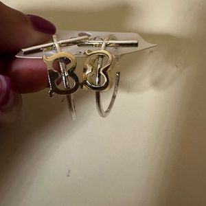 NWT Fashion Hoop Earrings